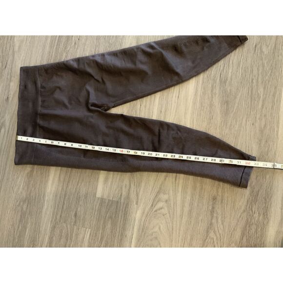 Aerie Brown High Waisted Capri Stretch Comfort Leggings Size Extra Large - Picture 11 of 13